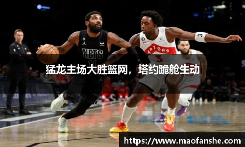 猛龙主场大胜篮网，塔约跪舱生动